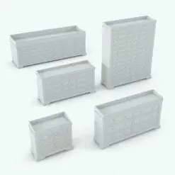Changing station Revit family in different sizes.