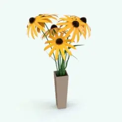 Black Eyed Susan Revit Flowers Family rendered within Revit and not using any plugins (Vray). This Revit plant is easy to use and ready to render. Just load it into your project, select the size and hit the render button for instant results. Don't waste time with plants from other websites that can't be edited at all! All our Revit plants and flowers are fully parametric and will adjust to your project needs!.