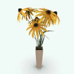 Black Eyed Susan Revit plant family rendered in full color. Ideal for livening your spaces and make them look cozier and habitable, our Revit plants are designed for efficiency and aesthetics. Fully parametric and easy to use, this black eyed Susan Revit plant family is the perfect solution to "softening" your architectural spaces. Don't waste any more time and transform your spaces now with this black-eyed Susan or browse our catalog for a wide selection of other Revit plants, flowers and trees.