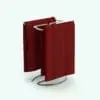 Curves Hand Towel Holder Revit Decor Family rendered un full color.