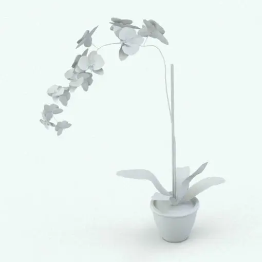 Orchids Revit Plant Family in 3D and rendered without any materials. Whether you need a complement to make your renders look alive or a center piece to catch the attention of the viewer, this Revit plant family will deliver results! Created with a hybrid technology to make it look more realistic, this Orchids Revit Plant Family will elevate your 3D renderings and projects to new heights. Get it today and see for yourself.