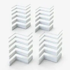 Minimalist Revit Wall Sweeps - Chair Rails Pack 6 showcasing size variations for flexibility and adaptability to any Revit project.