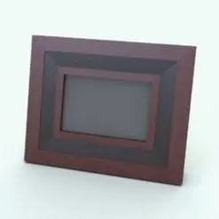 Two Toned Rectangular Revit Picture Frame rendered in 3D and with two different tones of wood to enhance contrast. This family is ideal to decorate your interior design projects. Use it as a table frame or change its parameters to change it into a wall art piece. Don't wait any longer and get this Two Toned Rectangular Revit Picture Frame now.