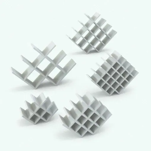 W-Wine Bar Revit Family rendered in black and white (ambient occlusion) and in different sizes and configurations. Ideal for modern and contemporary interior design projects, this wine bar Revit family will make your spaces look expensive and sophisticated. Get it now and see for yourself.