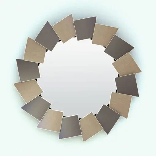 Scales Revit Mirror Family rendered in 3D and with two different tones of wood. Each scale has an edge that can be turned on/off to give it a different look. Fully parametric and easy to use, this Revit family is also render-ready. Just load it into your project, load the materials (or use your own) and hit the render button for instant results. Don't wait any longer and get this Scales Revit Mirror Family today!