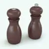 Small Shakers Kitchen Decoration Revit Family rendered with a dark wood material and metallic accents. Ideal for kitchens or restaurant settings, this decoration Revit family will make your 3D rendering stand out.