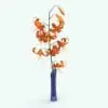 Tiger Lily Revit Plant Family in 3D and rendered with bright orange blooms and a blue glass vase. Ideal for interior or exterior design projects, this and all our Revit plants are created with a hybrid technology that allows they to look realistic in any setting. Additionally, all our Revit plants include 3D Max, AutoCAD and FBX version so you can use them in different platforms.