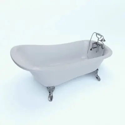 Revit shower family and 3D model.