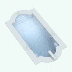Revit Family / 3D Model - Roman Pool Perspective