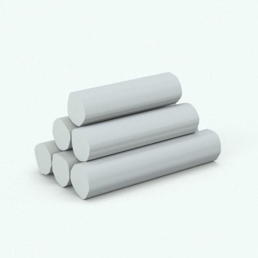 Revit Family / 3D Model - Glass Enclosed Fireplace Logs