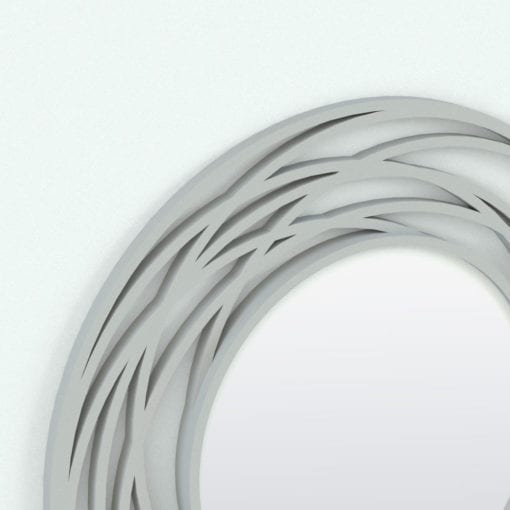 Revit Family / 3D Model - Wall Mirror Circles Detail