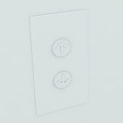 Revit Family / 3D Model - Circular Panoramic Elevator Detail 1