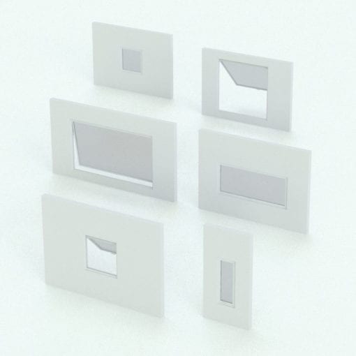 Revit Family / 3D Model - T450N XL Awning Variations