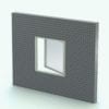 Revit Family / 3D Model - T450N XL Casement Rendered in Revit