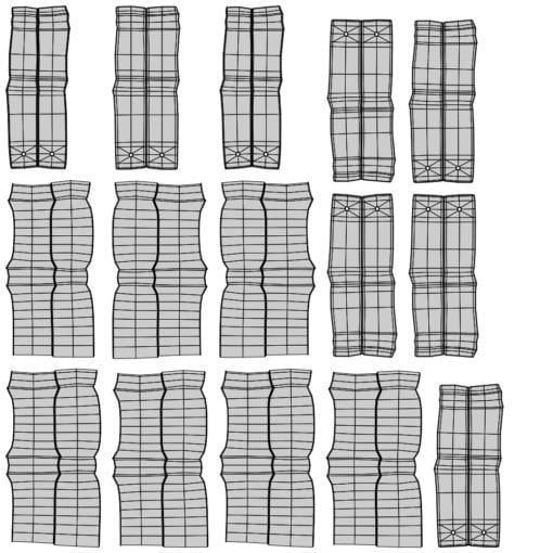 Revit Family / 3D Model - Barcelona Chair UV's 3