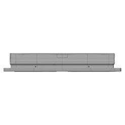 Revit Family / 3D Model - Ceiling Dual Spotlights Front View