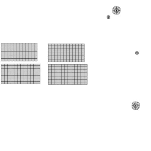 Revit Family / 3D Model - Ceiling Dual Spotlights UV's 4