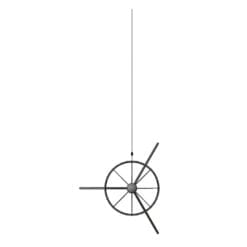 Revit Family / 3D Model - Minimalistic Tripod Standing Lamp Top View
