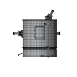 Revit Family / 3D Model - Modern Tripod Standing Lamp Top View