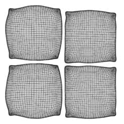Revit Family / 3D Model - Sectional Sofa With Ottoman UV's 4