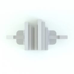 Revit Family / 3D Model - Arrow Bookends Top View