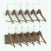 Revit Family / 3D Model - Wall Mounted Hangers Coat Rack Rendered in Vray
