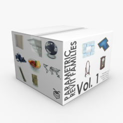 Revit Family / 3D Model - Parametric Revit Families Volume 1