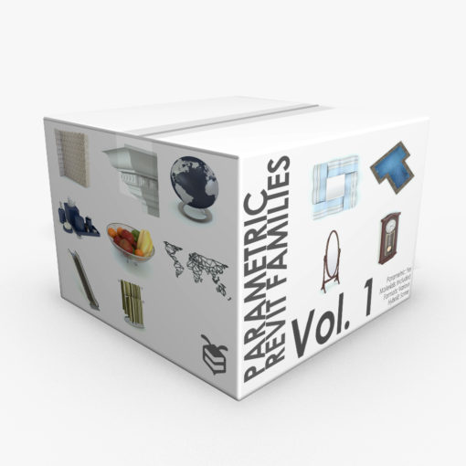 Revit Family / 3D Model - Parametric Revit Families Volume 1